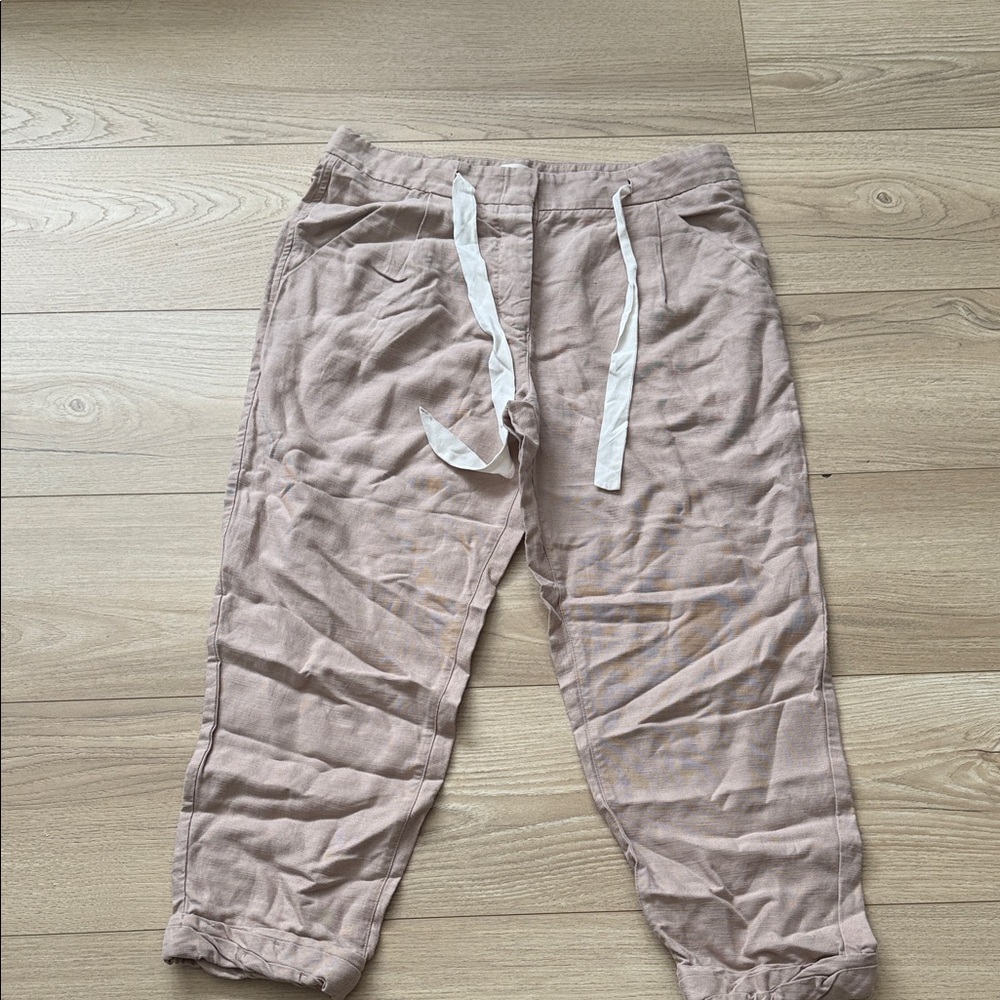 Womens Wilfred cropped linen pants size 6
